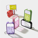 Touchland Hand Sanitizer Mist Case, Silicone Case with Keyring, Jet Black Image 4