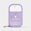 Touchland Hand Sanitizer Mist Case, Silicone Case with Keyring, Purple Haze Image 3