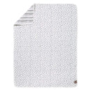 Trend Lab Cloud Knit Blanket, Grey/White Image 6