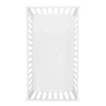 Trend Lab - Deluxe Flannel Fitted Crib Sheet, White Image 2