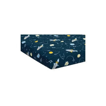 Trend Lab - Fitted Cotton Jersey Playard Sheet, Rockets Image 1