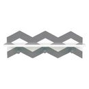 Trend Lab - Gray Chevron Wall Shelf Image 1