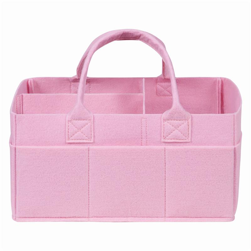 Trend Lab - Ice Pink Felt Storage Caddy Image 3