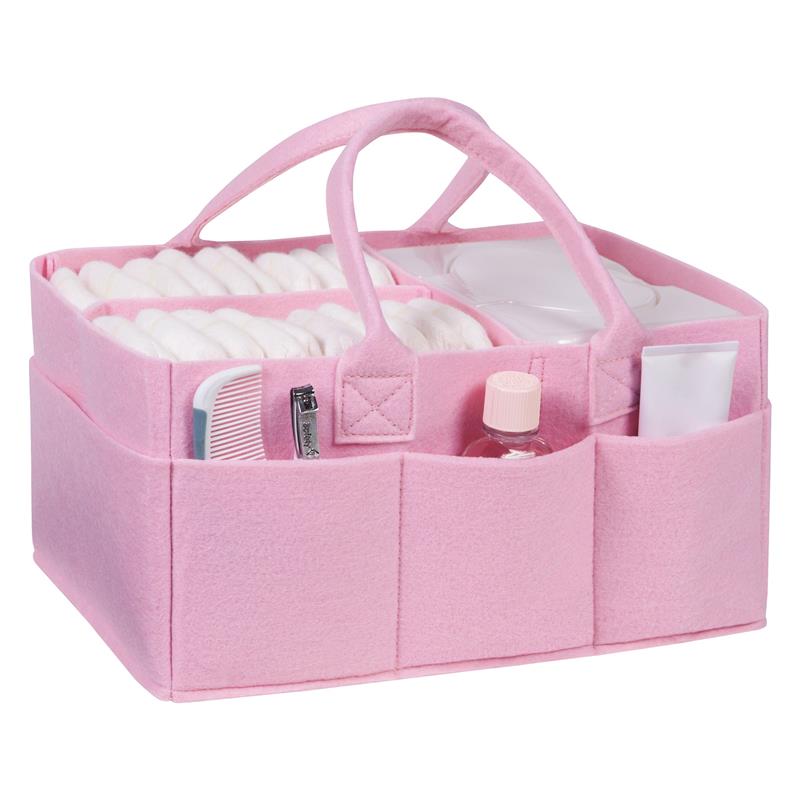 Trend Lab - Ice Pink Felt Storage Caddy Image 7