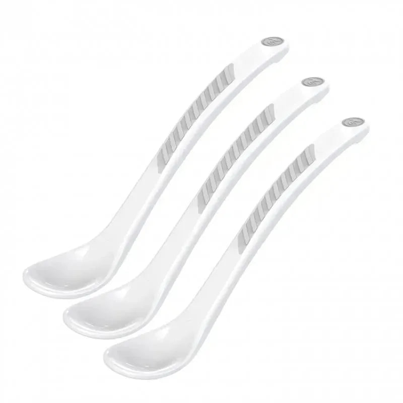 Twistshake 3-Pack Feeding Spoon 4+M - White Image 1