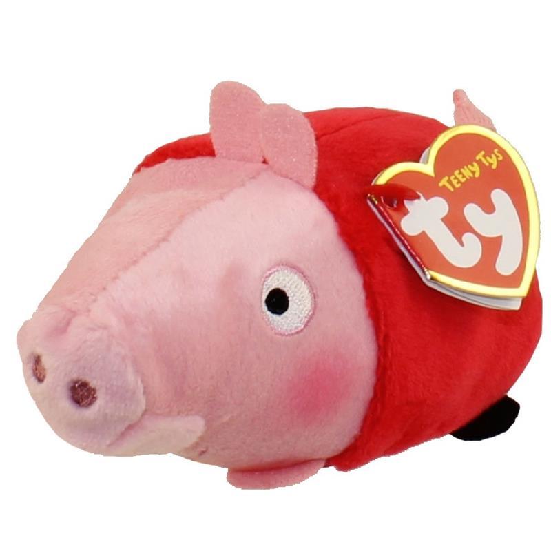TY Beanie Boos - Teeny Tys Stackable Plush - Peppa Pig Image 1