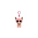 Ty - Clip, Fiona Pink Cat Image 1