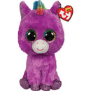 Ty Rosette the Purple Unicorn, Medium | Unicorn Staffed Animals Image 1