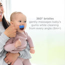 Ubbi - 2Pk Polaris Baby Silicone Finger Toothbrush With Storage Case Image 3
