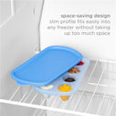 Ubbi - Baby Food Feeder & Freezer Tray Set, Polaris Blue & Zest Green Image 6