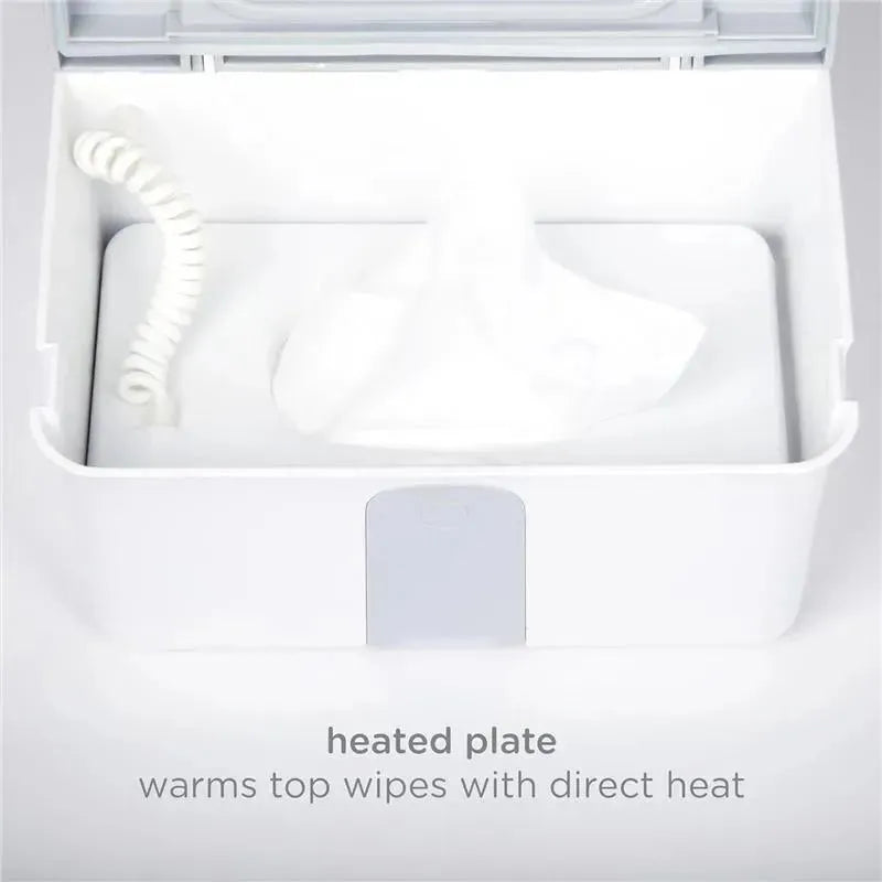 Ubbi - Baby Wipes Warmer & Dispenser with Nightlight, Gray Image 6
