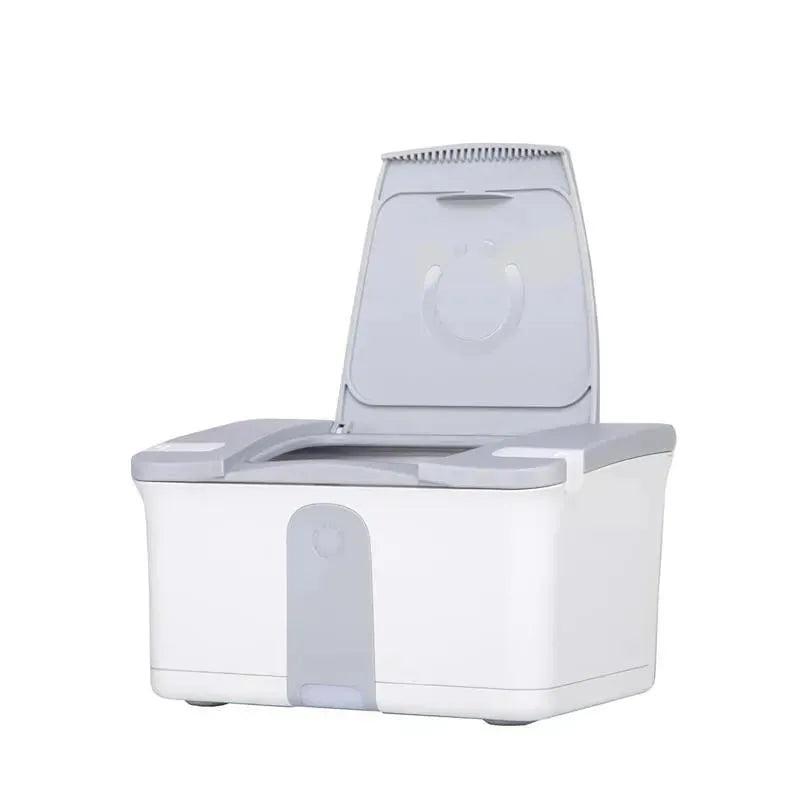 Ubbi - Baby Wipes Warmer & Dispenser with Nightlight, Gray Image 9