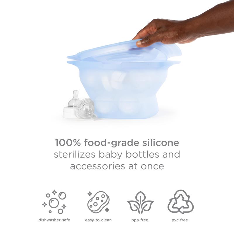 Ubbi - Collapsible Microwave Steam Sterilizer for Baby Bottles Image 4