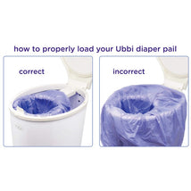 Ubbi - Diaper Pail Plastic Bags, Disposable Baby Waste Bags, Single Pack, 25 Count, 13-Gallon Bags Image 2