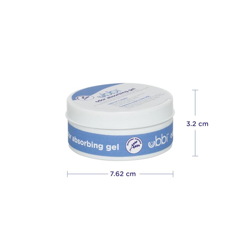 Ubbi - Lavender Scented Absorbing Gel Value Pack - 3 Count Diaper Pail Odor Control Image 2