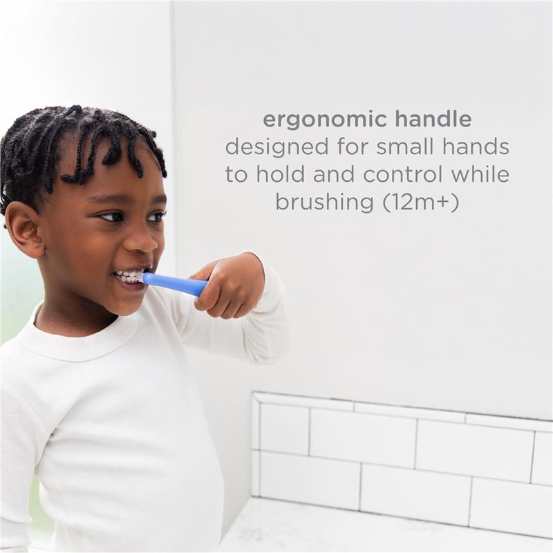 Ubbi - Polaris & Green Toddler Training Toothbrush Set Image 4