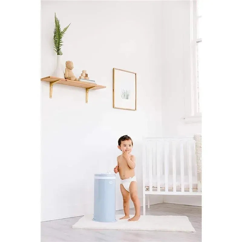 Ubbi - Steel Odor Locking Diaper Pail, Cloud Blue Image 5