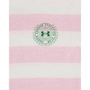 Under Armour Kids - Girl Athletics Club Stripe Tee Pink & White Image 3