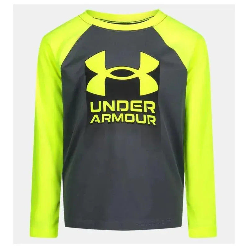 Under Armour - Symbol Grad Raglan Long Sleeve, Pitch Gray Image 1