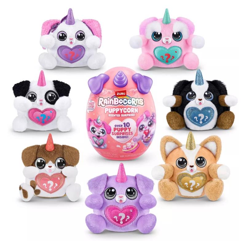 United Pacific Designs Rainbocorns Puppycorn Scented Surprise Small Plush, Series 8 Image 2