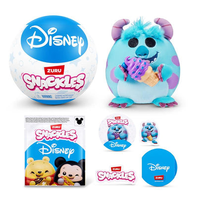 United Pacific Designs Snackles Disney 5 Plush Capsules In Gravity, Series 1 Image 1