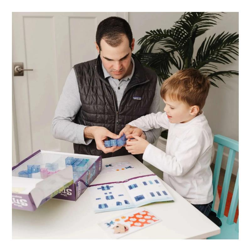 United Pacific Designs Tytan Disney Stitch 53 Piece Cube Magnetic Tile Kit Image 4
