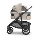 Uppababy Bassinet V3 Ada, Sandstone Melange | Chestnut Leather Image 3