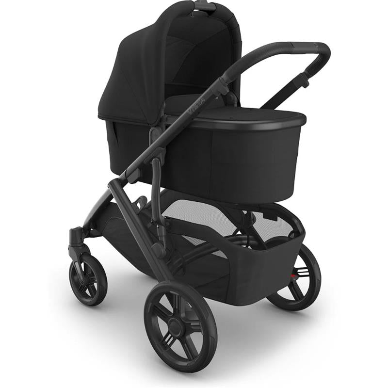 Uppababy Bassinet V3, James (Black/Carbon Frame/Black Leather) Image 4