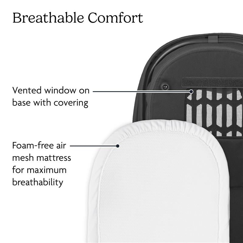 Uppababy Bassinet V3, Owen (Mocha Mélange/Carbon Frame) Image 5