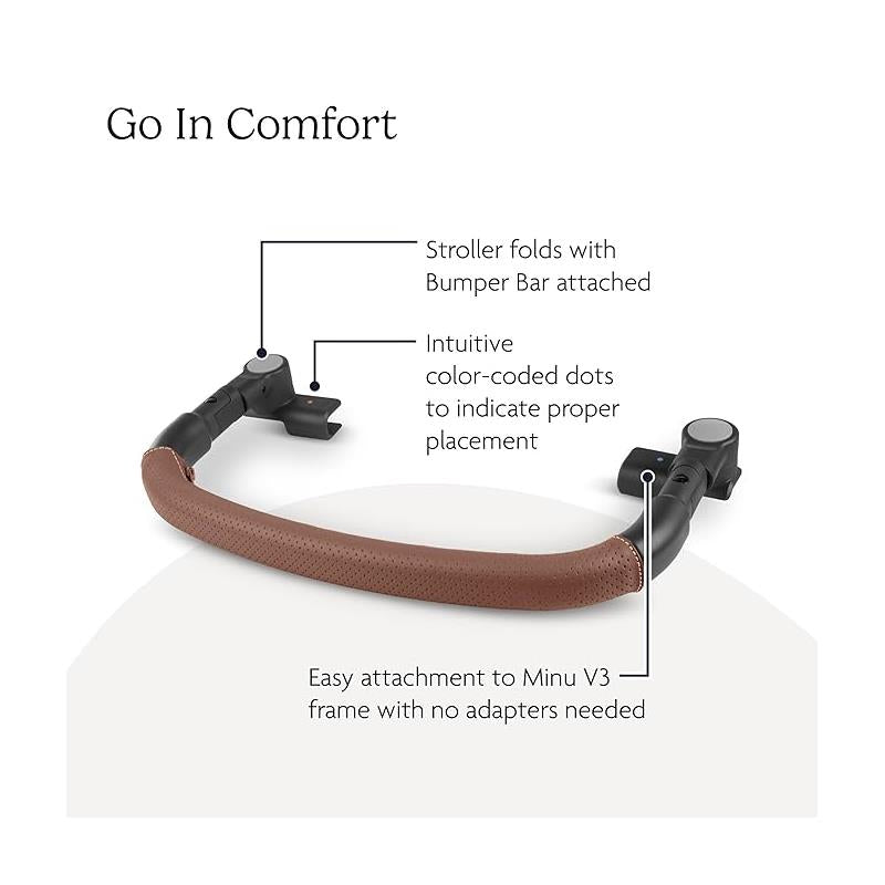 Uppababy - Bumper Bar For Minu V3, Saddle Image 3
