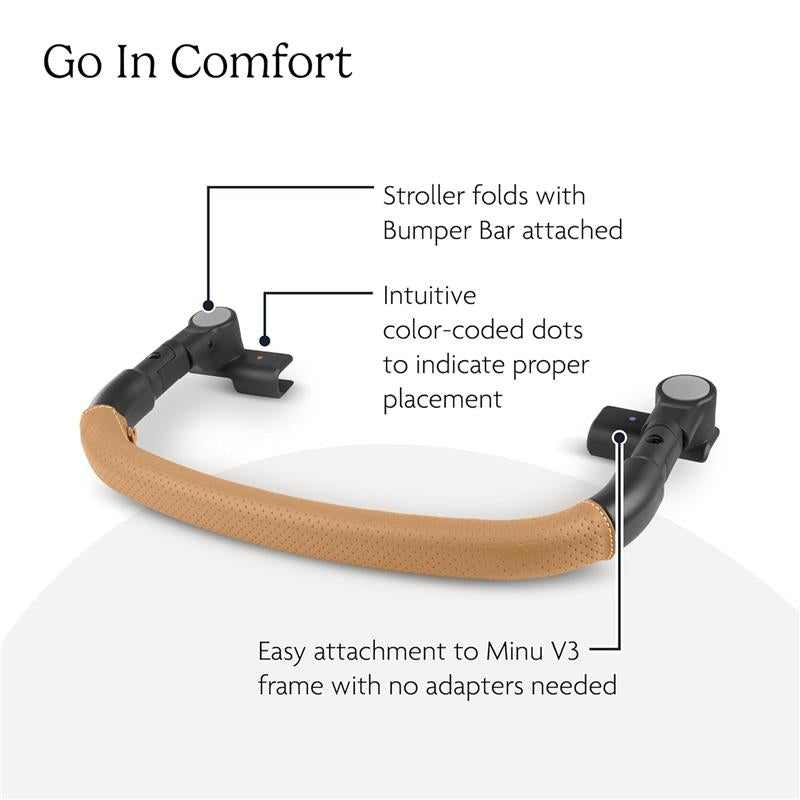 Uppababy - Bumper Bar For Minu V3, Sand Image 3