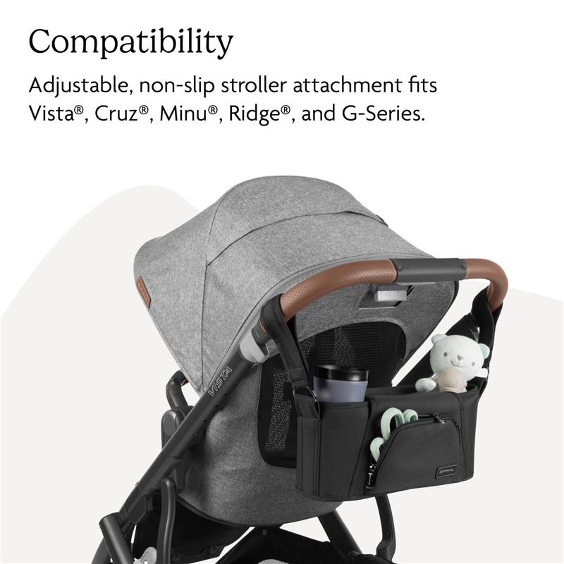 UPPAbaby Carry-All Parent Organizer, Charcoal Image 5
