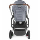 Uppababy - Cruz Stroller V2, Gregory (Blue Melange/Silver/Saddle Leather) Image 6