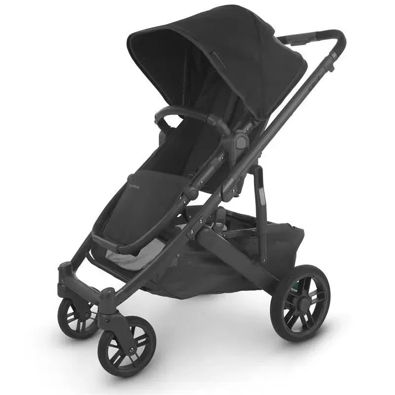 Uppababy - Cruz Stroller V2, Jake (Charcoal/Carbon Frame/Black Leather) Image 1