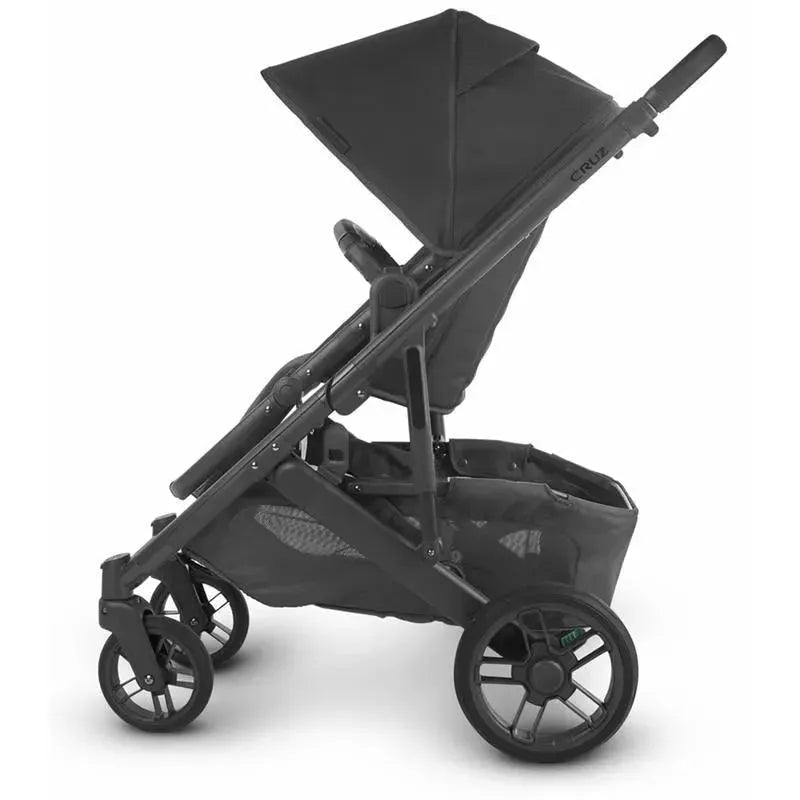 Uppababy - Cruz Stroller V2, Jake (Charcoal/Carbon Frame/Black Leather) Image 3