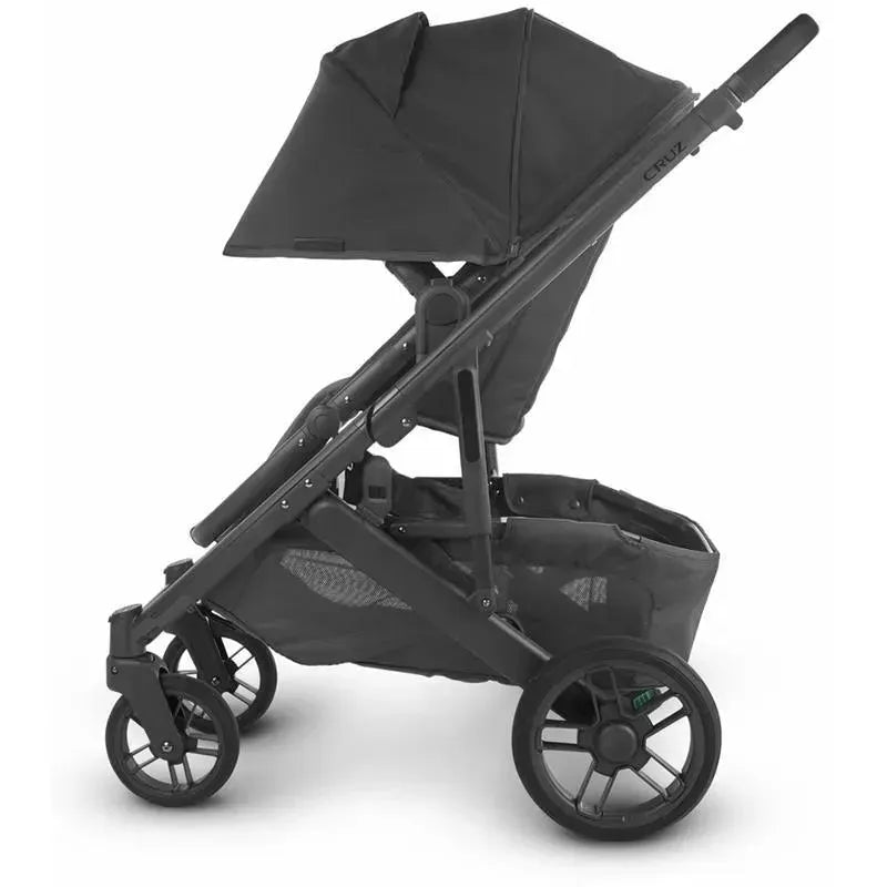 Uppababy - Cruz Stroller V2, Jake (Charcoal/Carbon Frame/Black Leather) Image 4