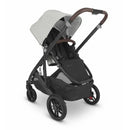 Uppababy - Cruz V2 Stroller, Anthony (Carbon/Chestnut Leather/White & Grey Chenille) Image 7