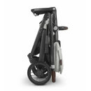Uppababy - Cruz V2 Stroller, Anthony (Carbon/Chestnut Leather/White & Grey Chenille) Image 2