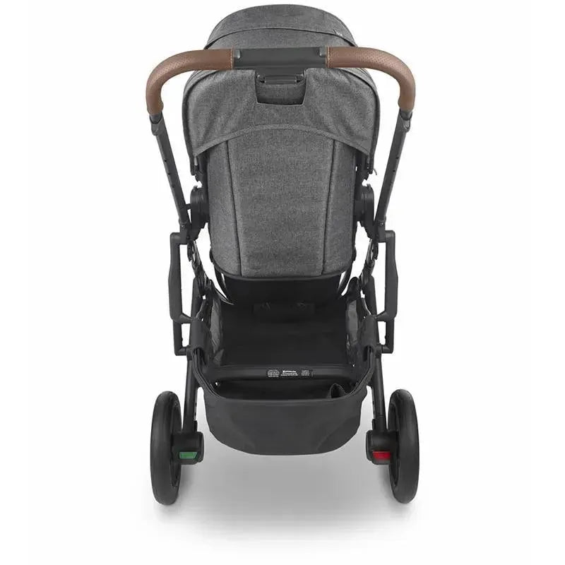 Uppababy - Cruz V2 Stroller, Greyson (Charcoal Melange/Carbon/Saddle Leather) Image 6