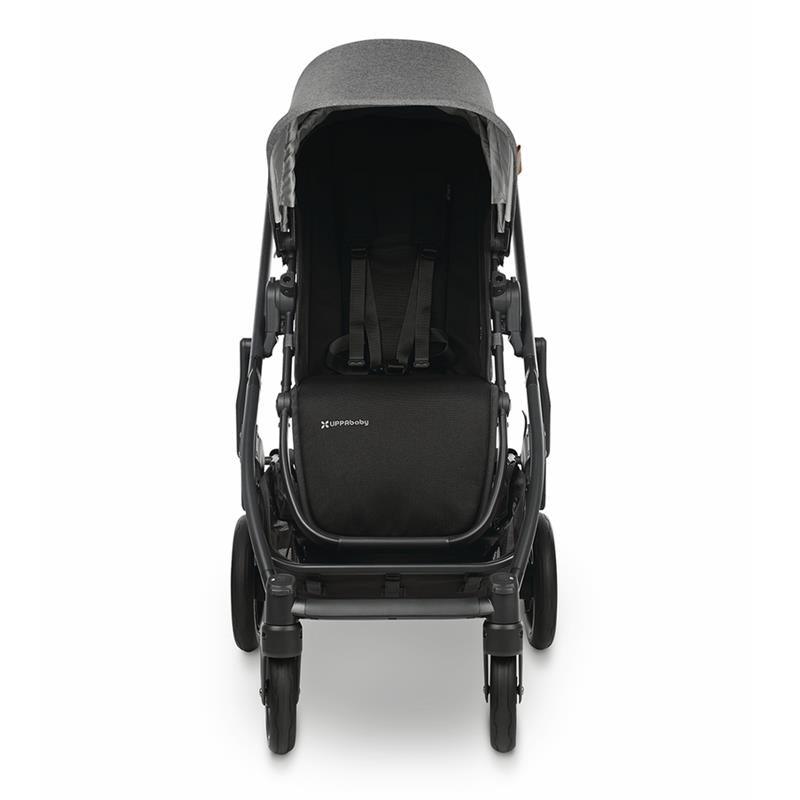 Uppababy - Cruz V2 Stroller, Greyson (Charcoal Melange/Carbon/Saddle Leather) Image 7