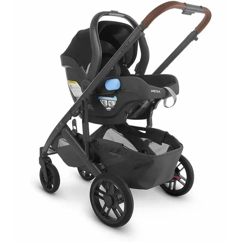 Uppababy - Cruz V2 Stroller, Greyson (Charcoal Melange/Carbon/Saddle Leather) Image 3