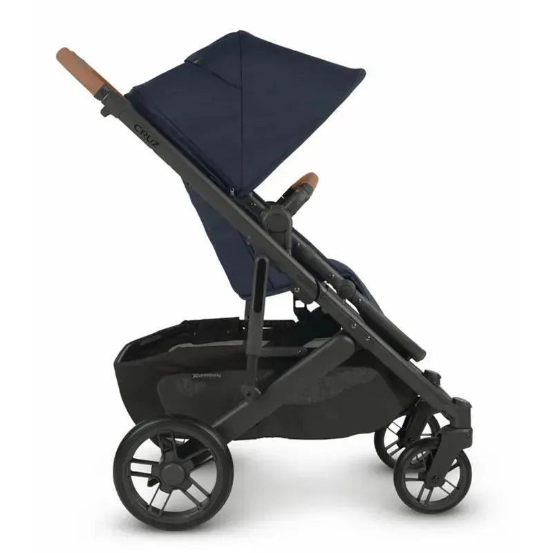 Uppababy - Cruz V2 Stroller, Noa (Navy/Carbon/Saddle Leather) Image 3