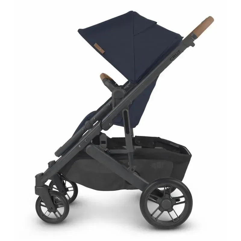 Uppababy - Cruz V2 Stroller, Noa (Navy/Carbon/Saddle Leather) Image 5