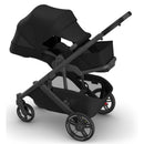Uppababy Cruz V3 Stroller, James (Black/Carbon Frame/Black Leather) Image 10