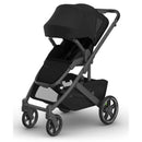 Uppababy Cruz V3 Stroller, James (Black/Carbon Frame/Black Leather) Image 2
