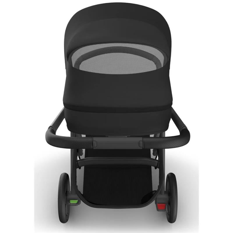 Uppababy Cruz V3 Stroller, James (Black/Carbon Frame/Black Leather) Image 4