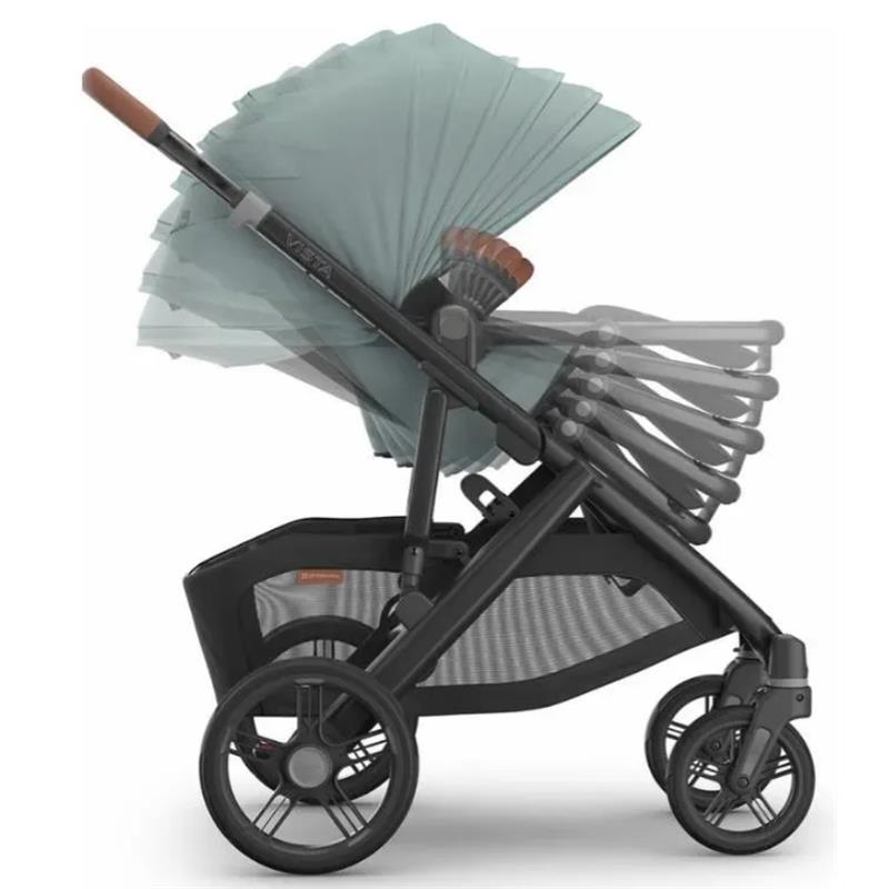 Uppababy - Kenzi Vista V3 Stroller | Kenzi Rumbleseat | Upper Adapters Image 5