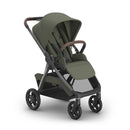 Uppababy Kona Stroller, Evelyn (Meadow Green/Graphite Frame/Chestnut Leather) Image 1