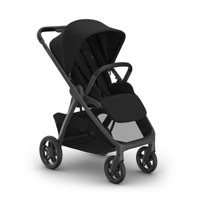 Uppababy Kona Stroller, James (Black/Carbon Frame/Black Leather) Image 1