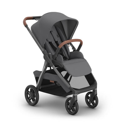 Uppababy Kona Stroller, Rowan (Graphite/Graphite Frame/Saddle Leather) Image 1